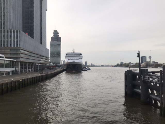 Maiden Call Vasco da Gama in Rotterdam